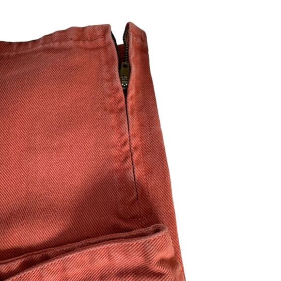 Georges Marciano For Guess 80's Vintage Orange High Rise Ankle Zip Jeans Sz 29 - Picture 5 of 9